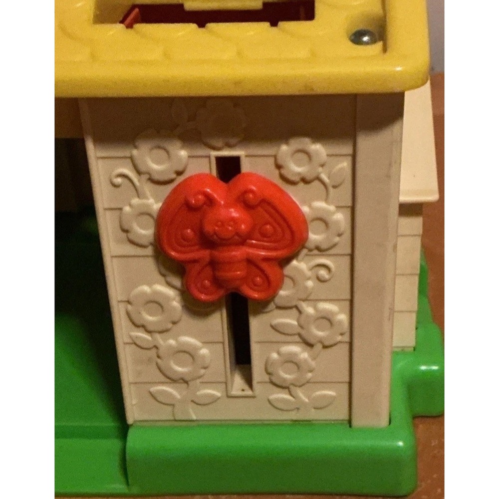 Vintage Fisher Price Discovery Cottage Jumbo People 136 House 1984 U.S.A. - Picture 14 of 16